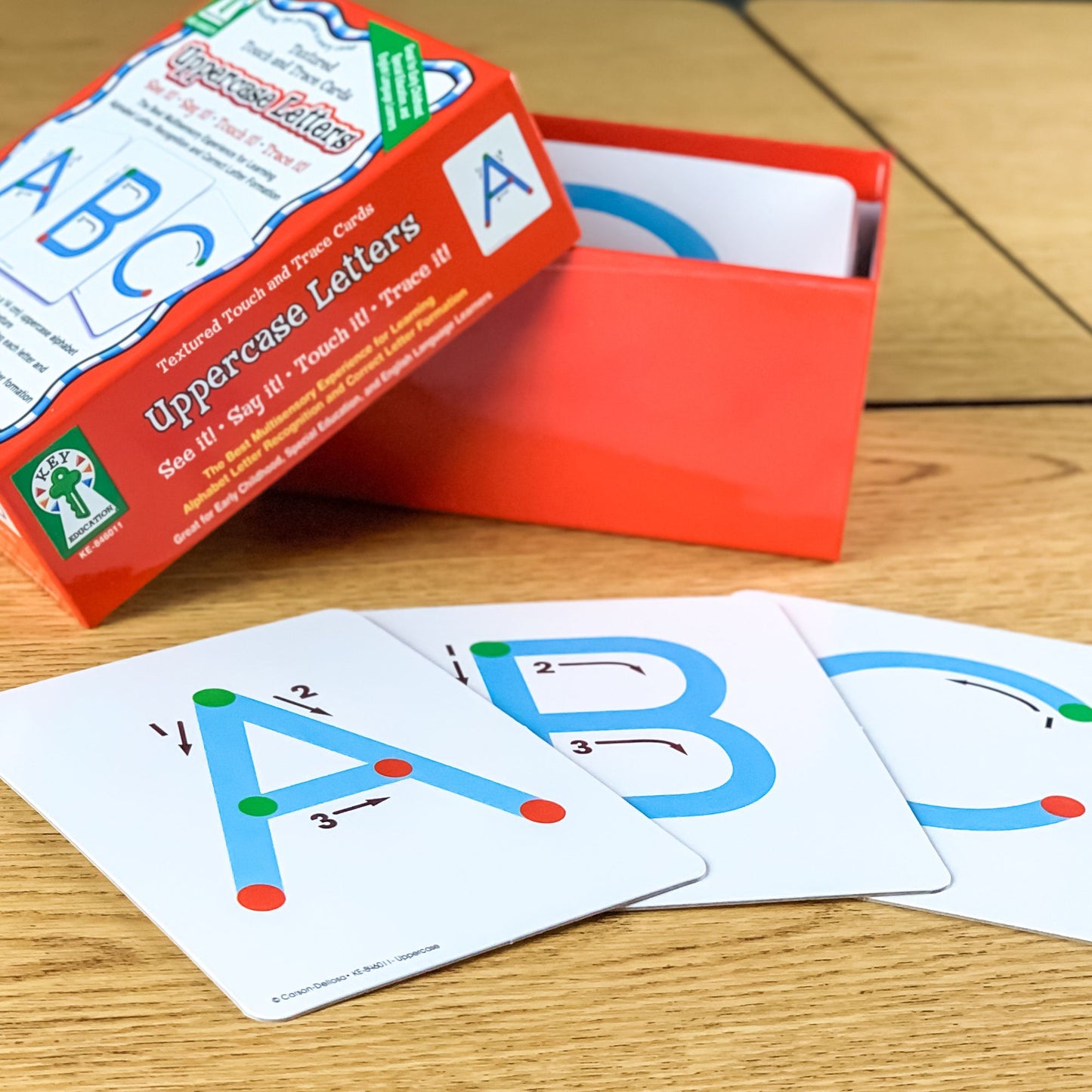 Textured Touch and Trace: Uppercase