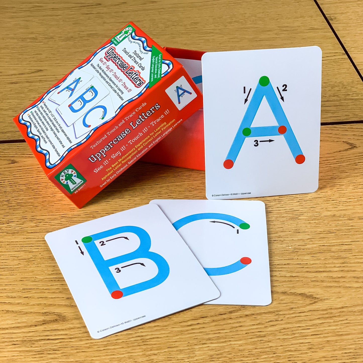 Textured Touch and Trace: Uppercase