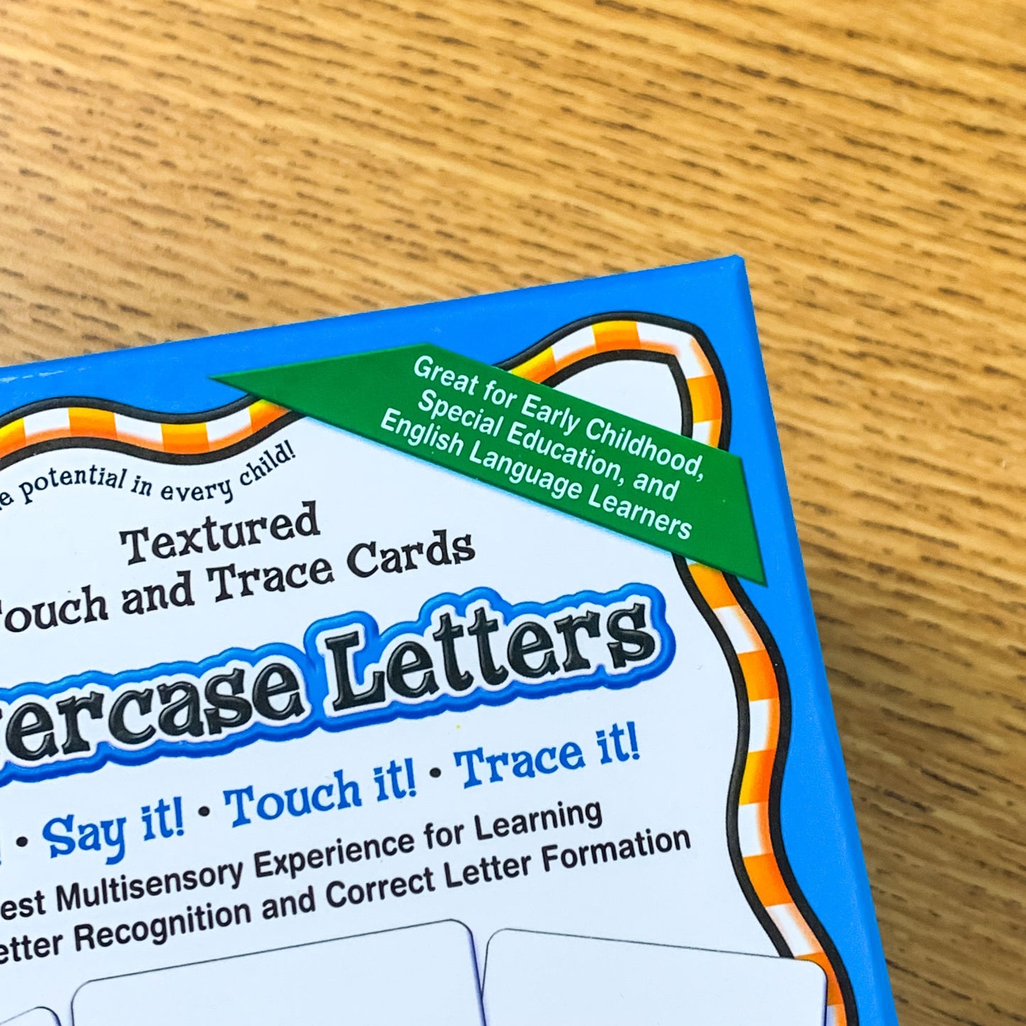 Textured Touch and Trace: Lowercase