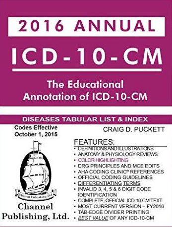 ICD-10-Cm 2016 Annual