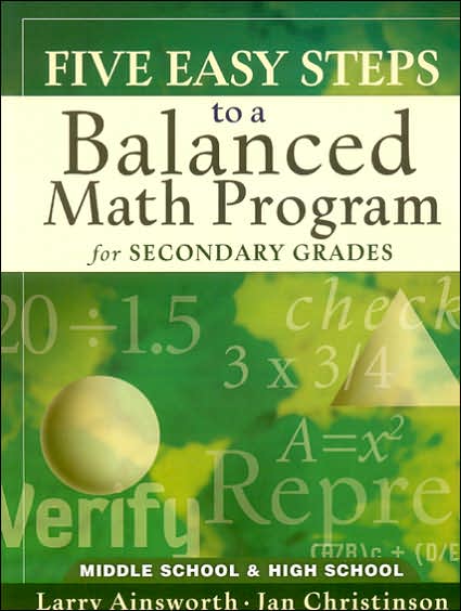 Five easy Steps to a Balanced Math program: Secondary