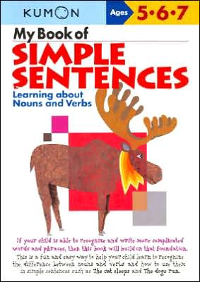 My Book of Simple Sentences (Kumon Series)