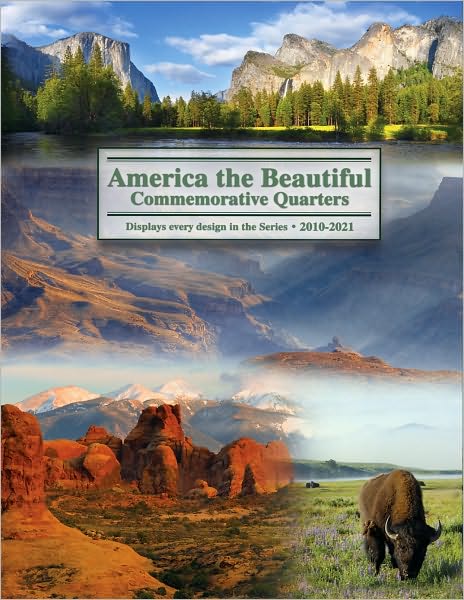 America the Beautiful Comemorative Quarter Color Folder