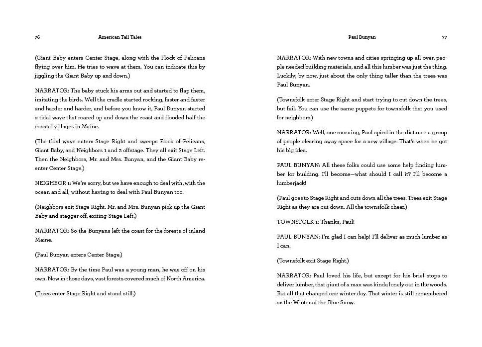 American Tall Tales: A Companion Reader with Dramatizations