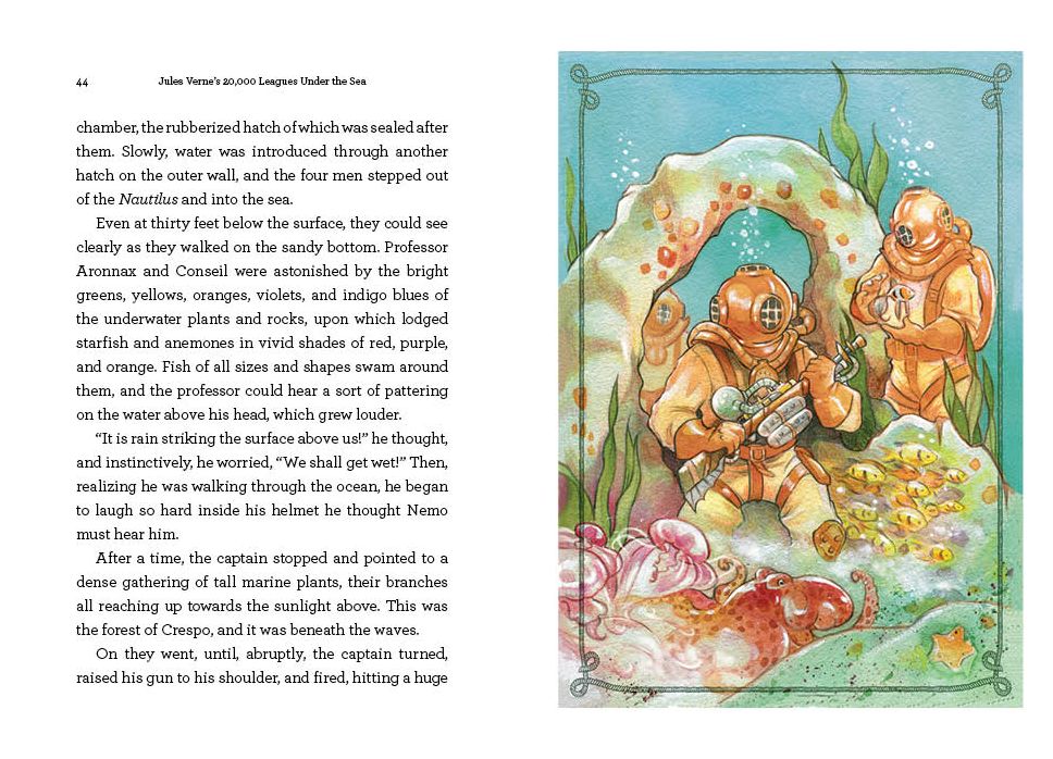 Jules Verne's 20,000 Leagues Under the Sea: A Companion Reader with a Dramatization