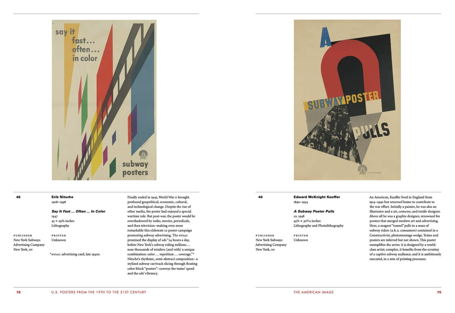 American Image: U. S. Posters from the 19th to the 21st Century