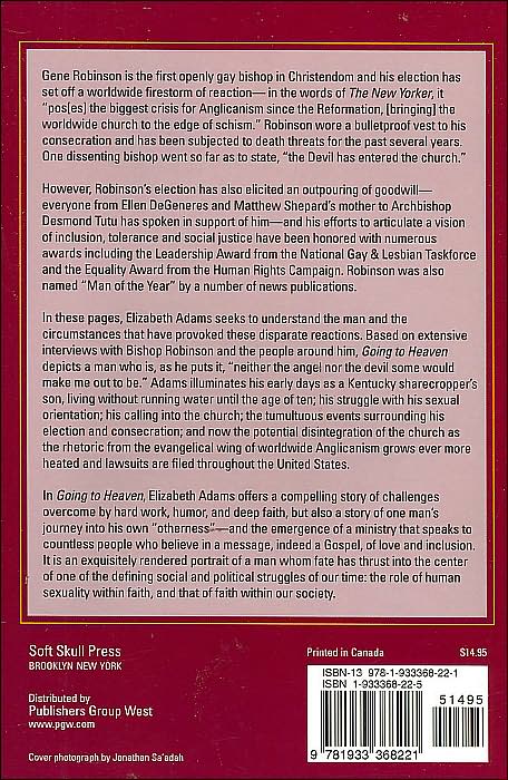 Going to Heaven: The Life and Election of Bishop Gene Robinson