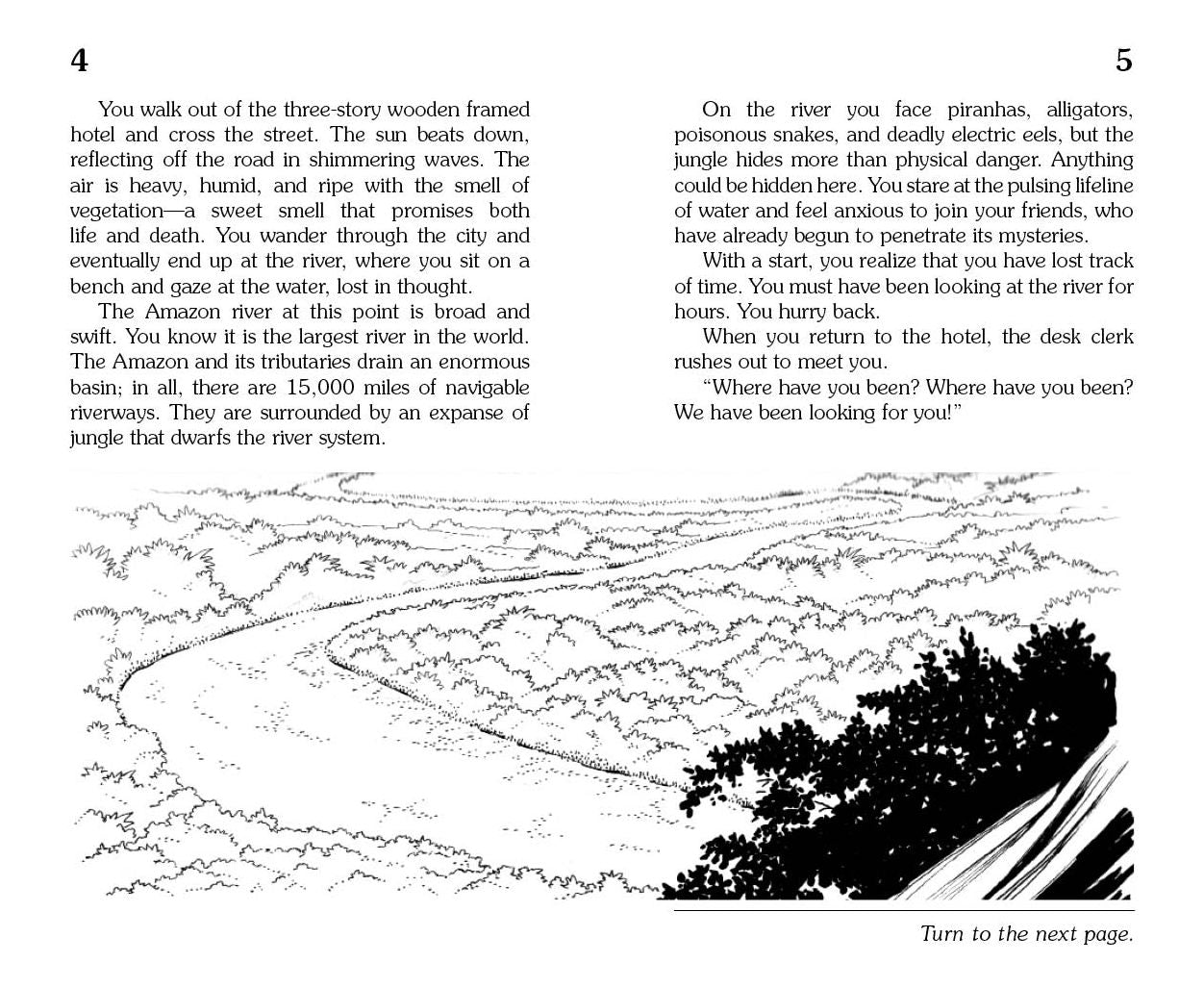 Lost on the Amazon (Choose Your Own Adventure Series #9)