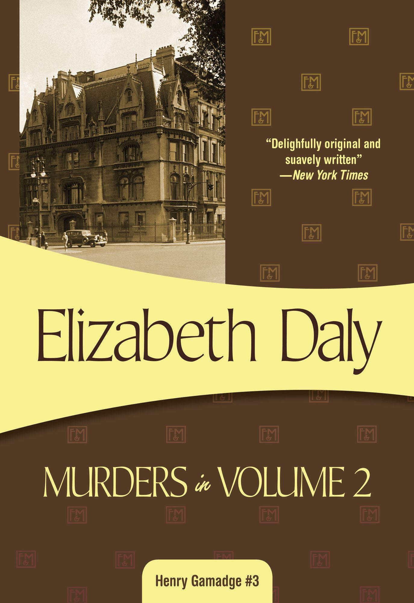 Murders in Volume Two (Henry Gamadge Series #3)