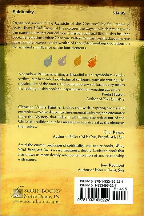 Water, Wind, Earth, and Fire The Christian Practice of Praying with the Elements