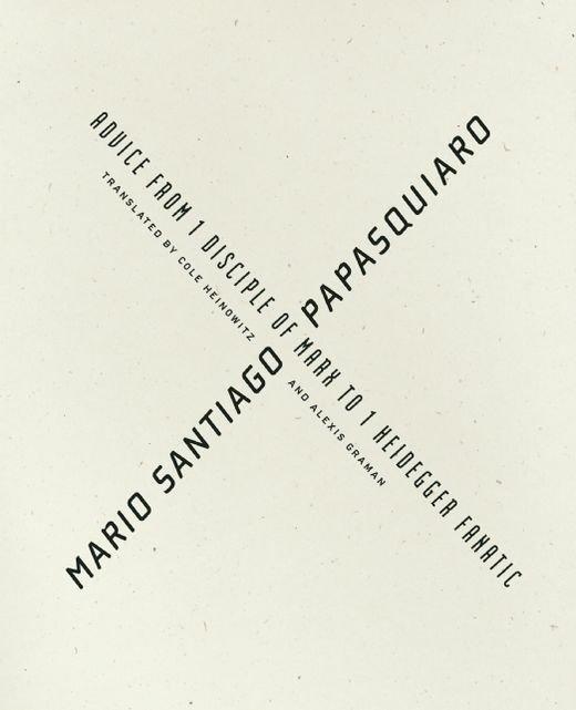 Advice from 1 Disciple of Marx to 1 Heidegger Fanatic