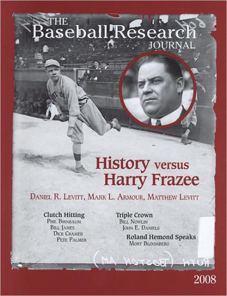 The Baseball Research Journal (BRJ), Volume 37