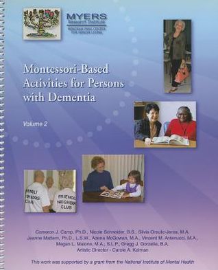 Montesorri-Based Activities for Persons with Dementia Vol 2