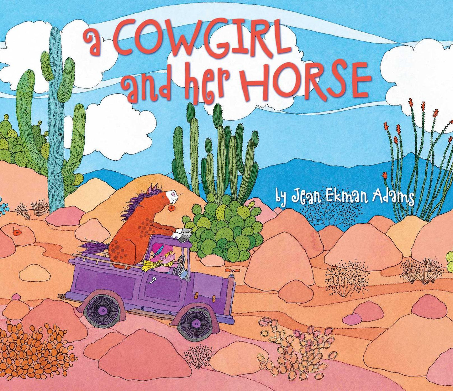 A Cowgirl and Her Horse