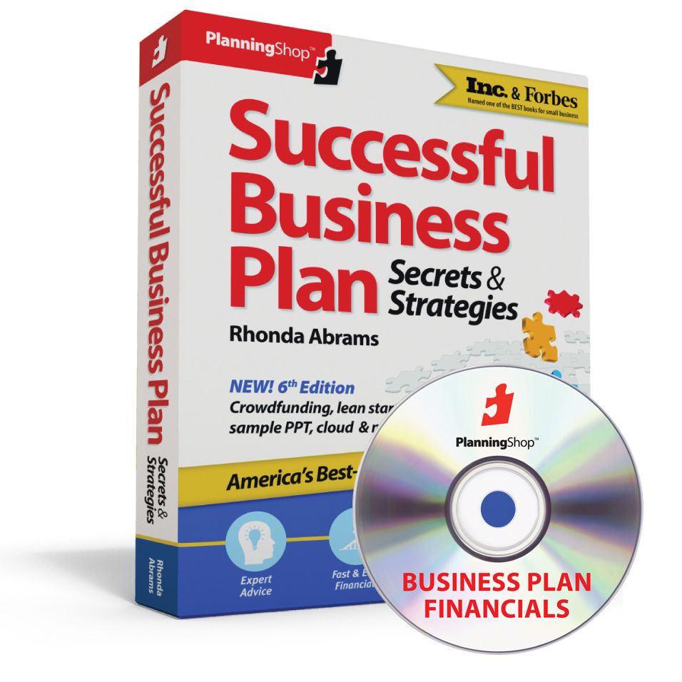 Successful Business Plan - With CD