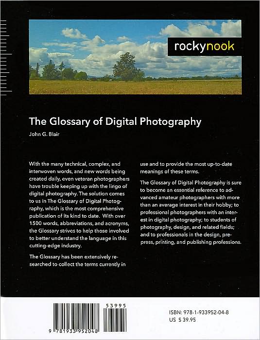 Glossary of Digital Photography