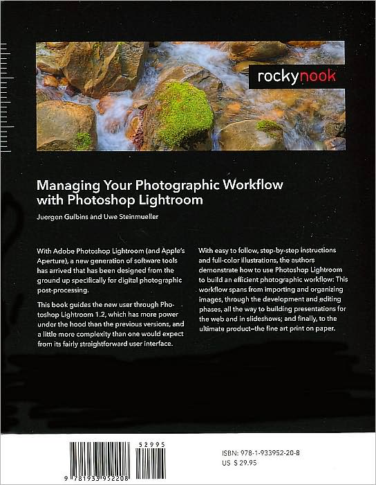 Managing Your Photographic Workflow with Photoshop Lightroom