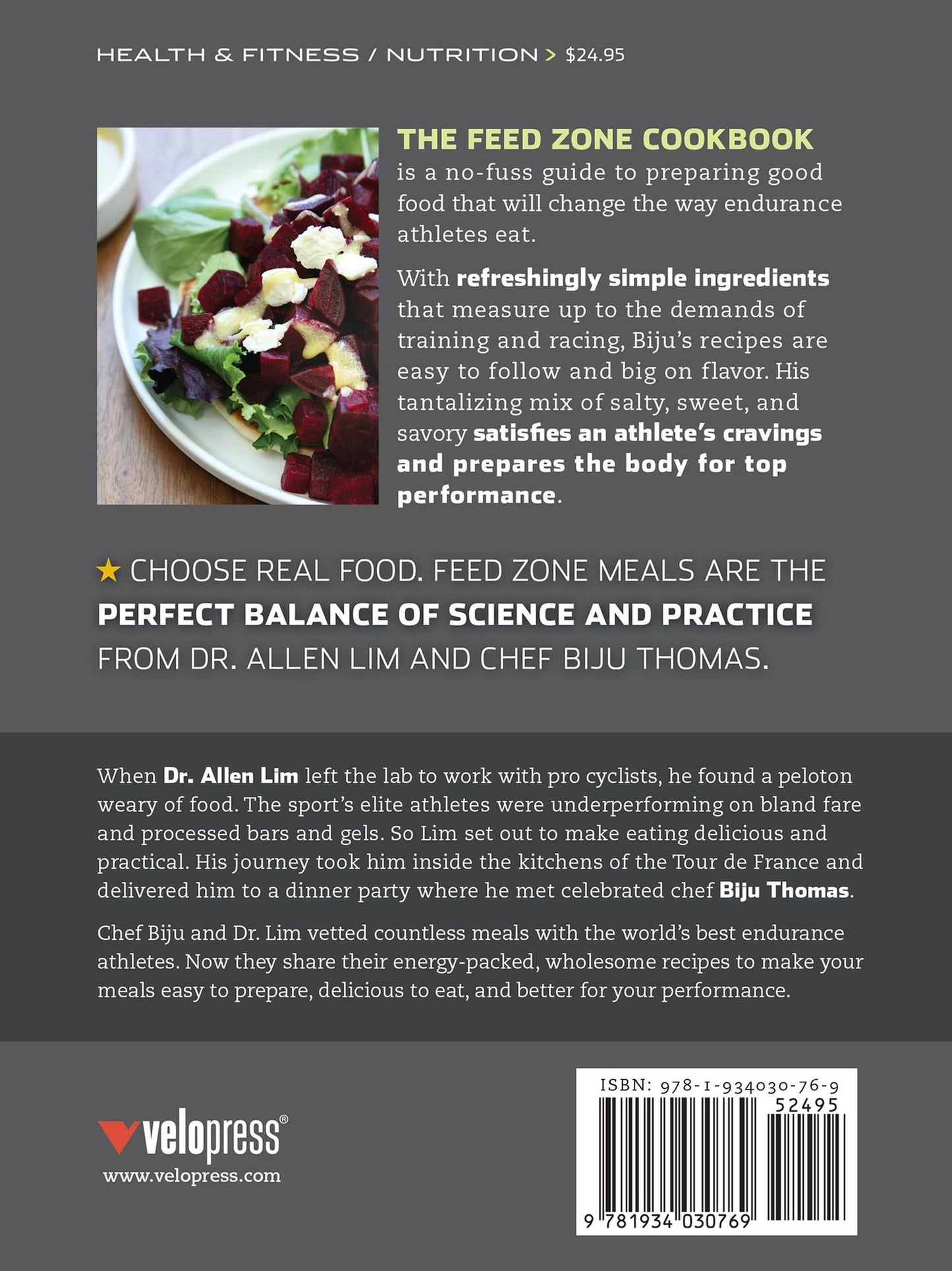 The Feed Zone Cookbook: Fast and Flavorful Food for Athletes