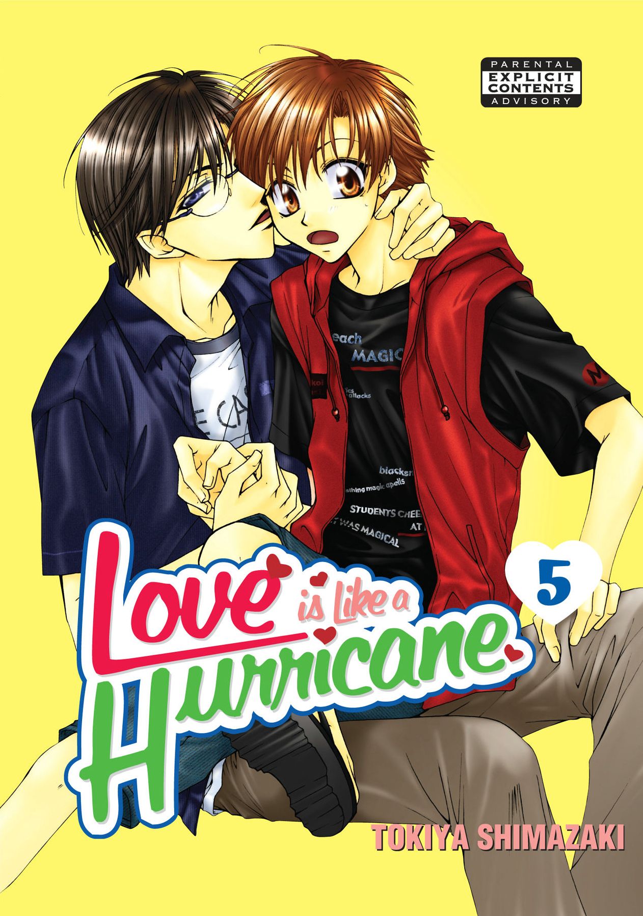 Love is Like a Hurricane, Volume 5 (Yaoi)