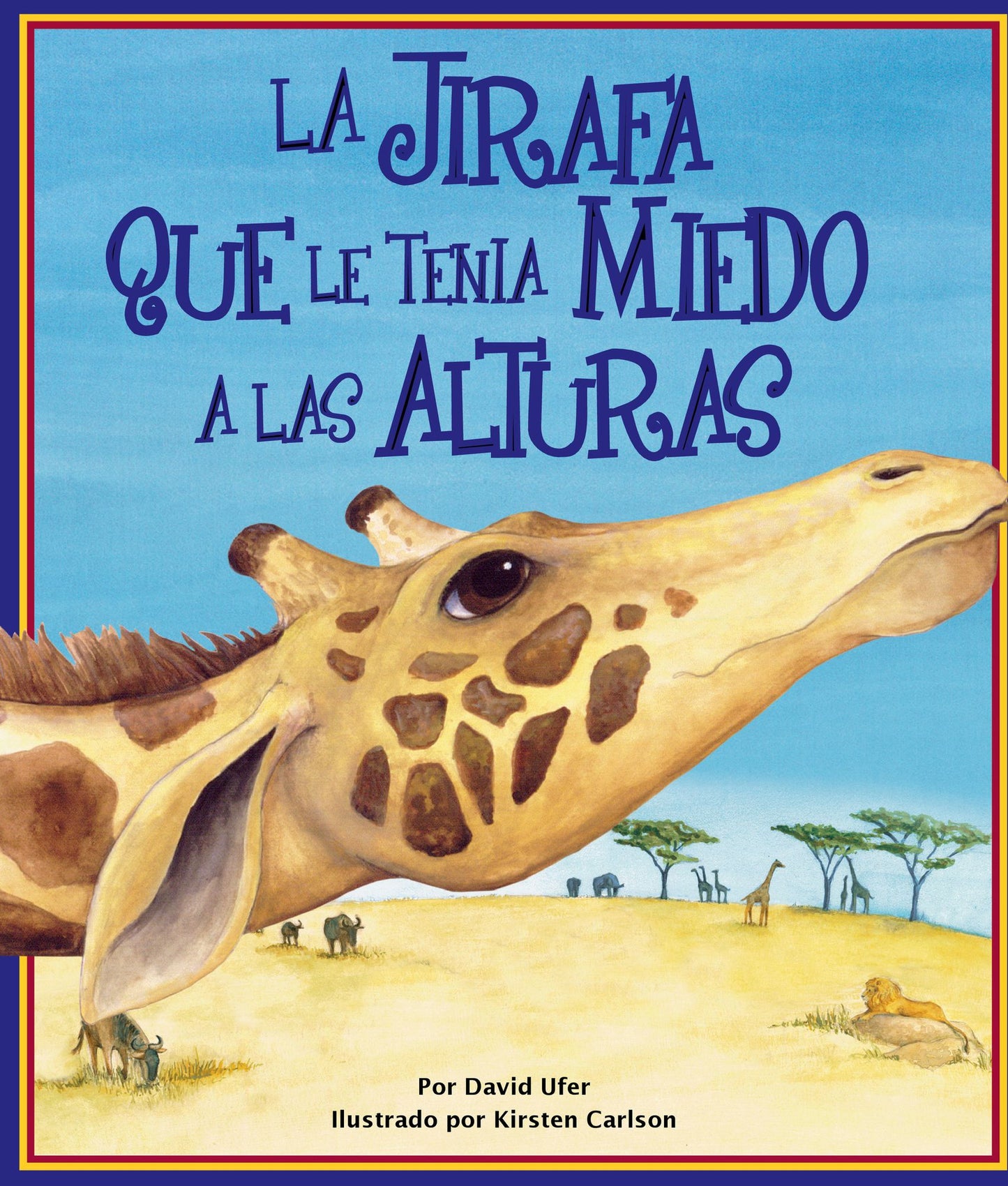 La jirafa que le tenia mieda a las alturas (NOOK Comic with Zoom View)