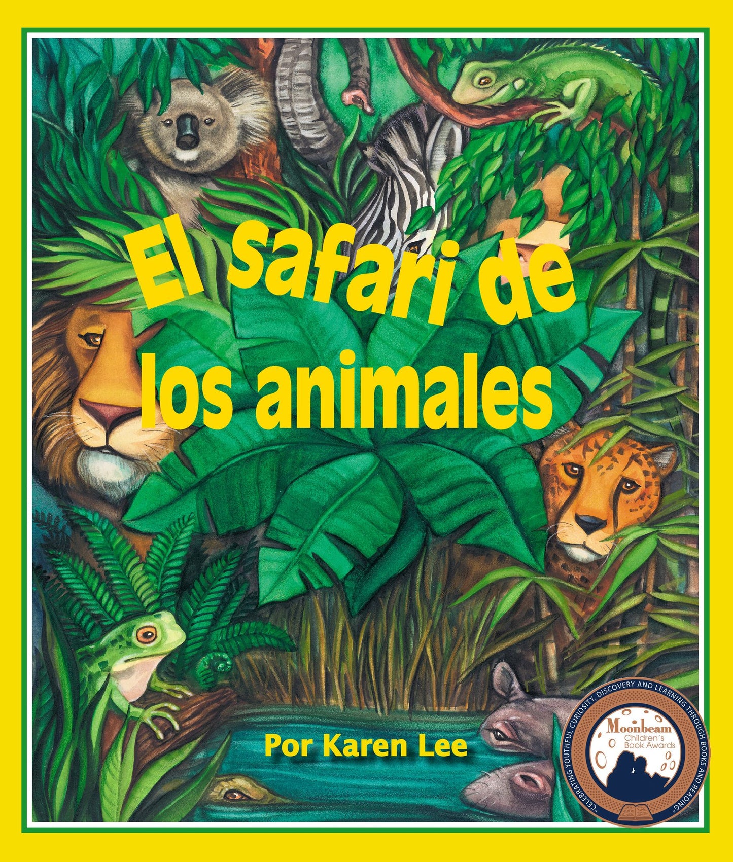 El safari de los animales (NOOK Comic with Zoom View)