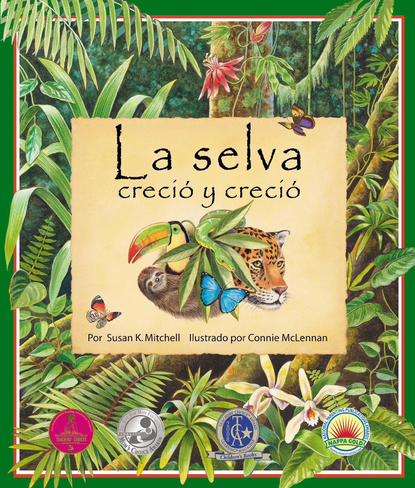 La selva creció y creció (NOOK Comic with Zoom View)