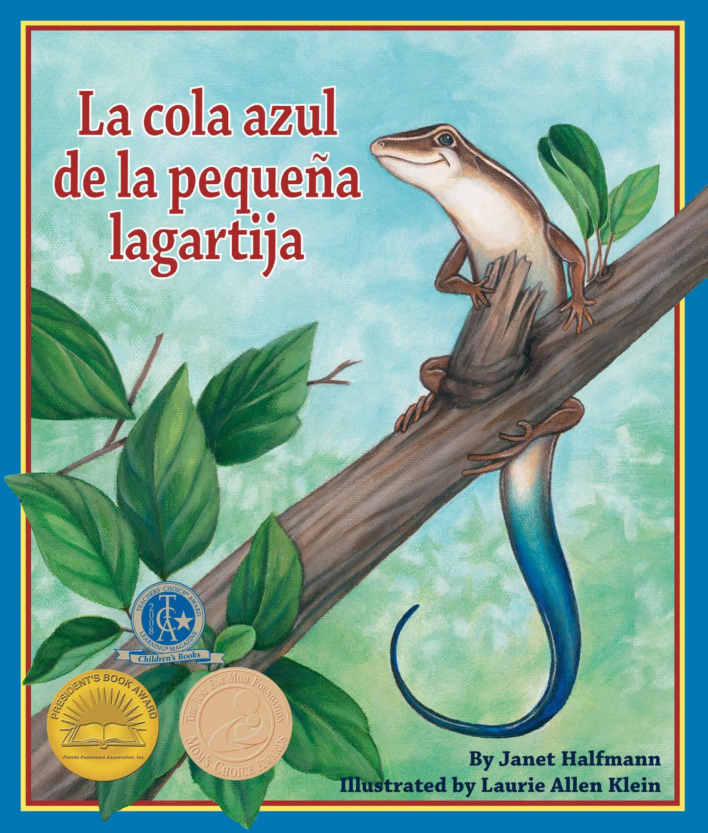 La cola azul de la pequeña lagartija (NOOK Comic with Zoom View)