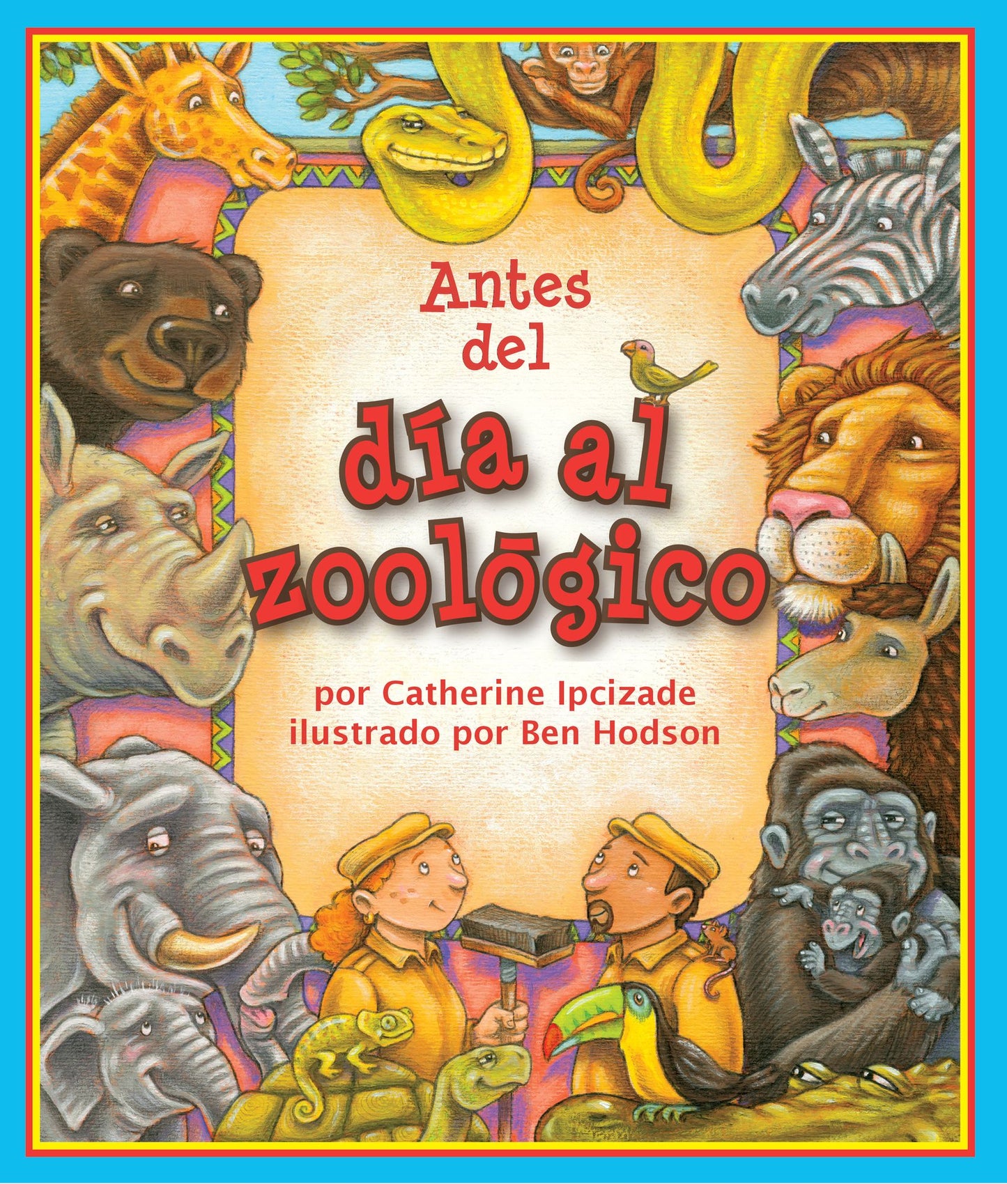 Antes del día en el zoológico (NOOK Comic with Zoom View)