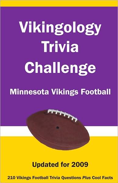 Vikingology Trivia Challenge: Minnesota Vikings Football