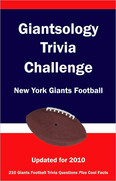 Giantsology Trivia Challenge: New York Giants Football
