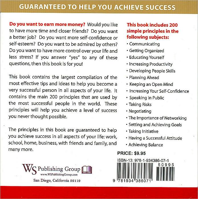 Simple Principles To Think Big and Achieve Success