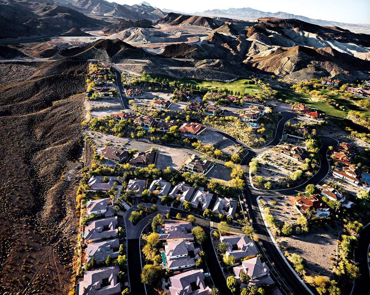 Michael Light : Lake Las Vegas/Black Mountain