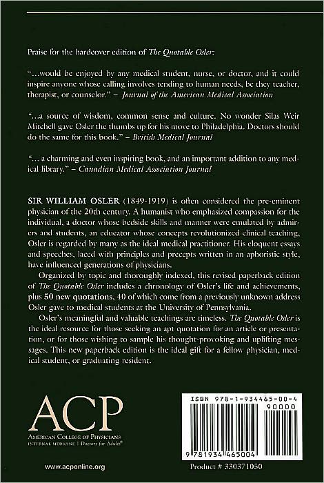 The Quotable Osler