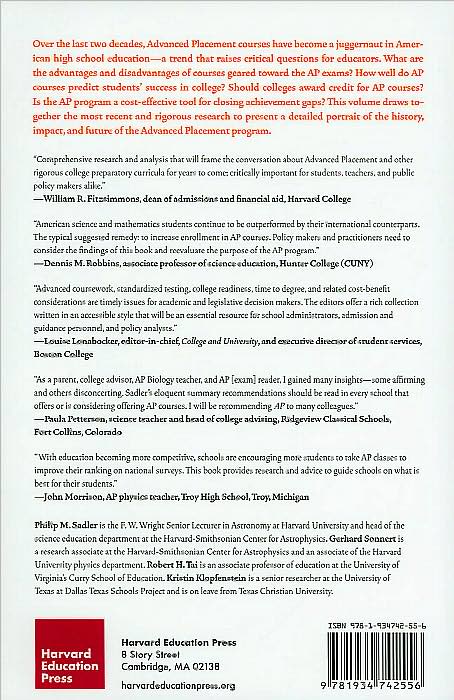 AP: A Critical Examination of the Advanced Placement Program