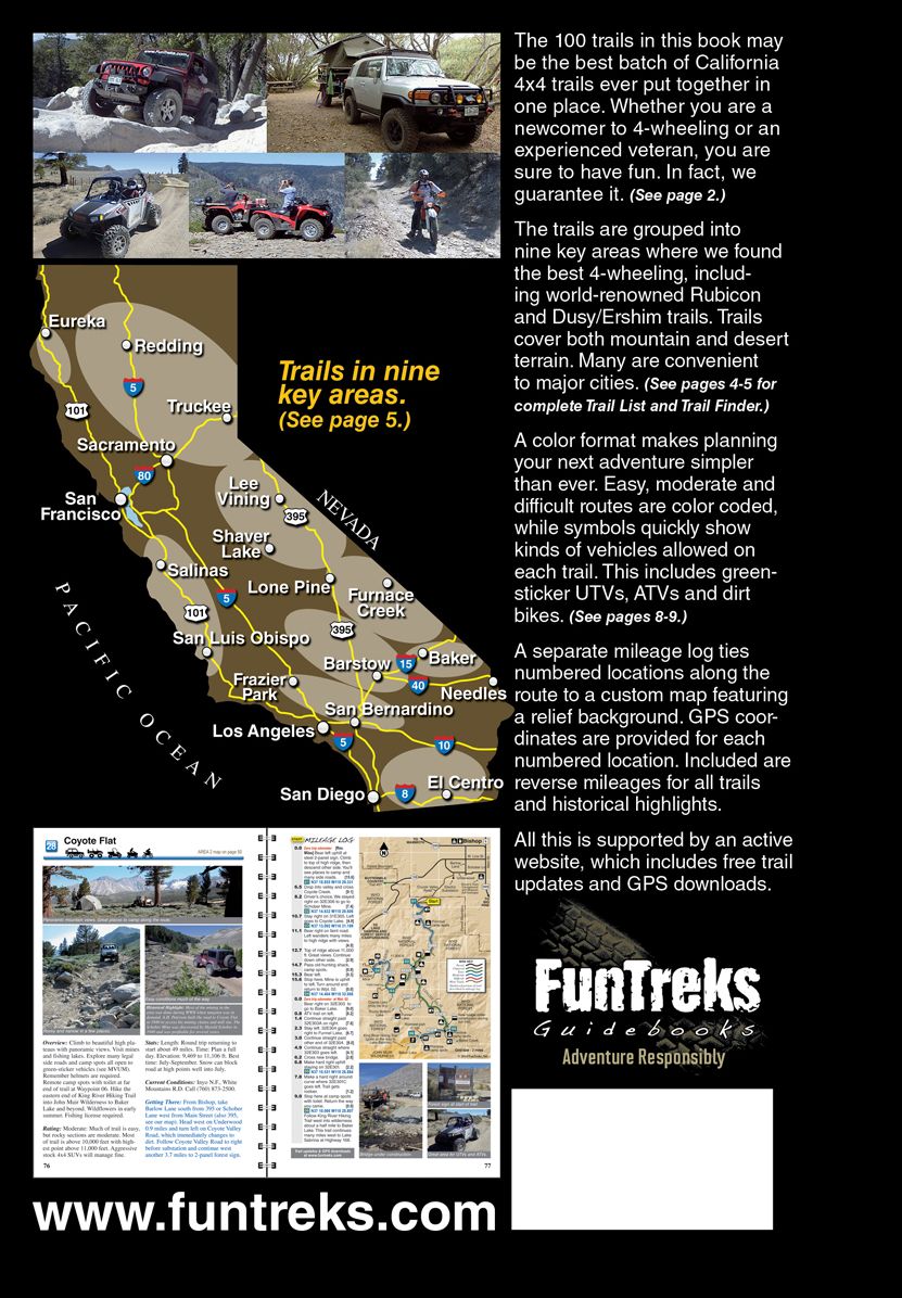 Guide to California Backroads & 4-Wheel-Drive Trails