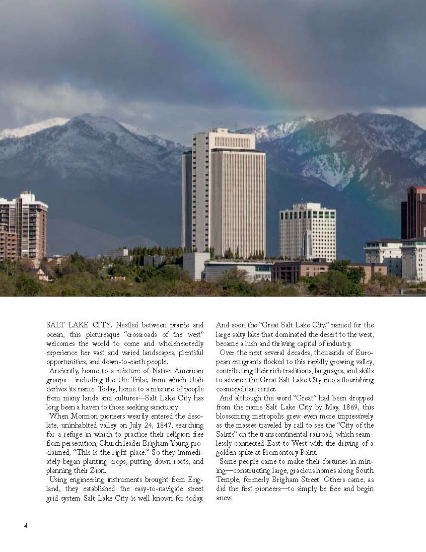 Salt Lake City: A Photographic Portrait