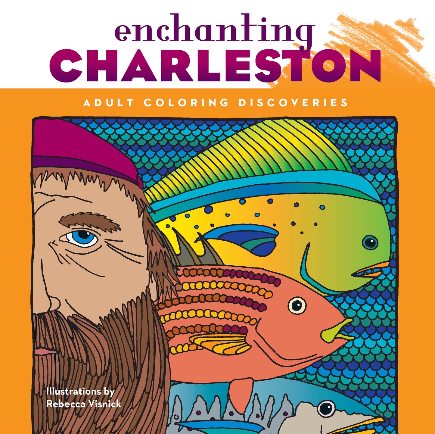 Enchanting Charleston Adult Coloring Discoveries