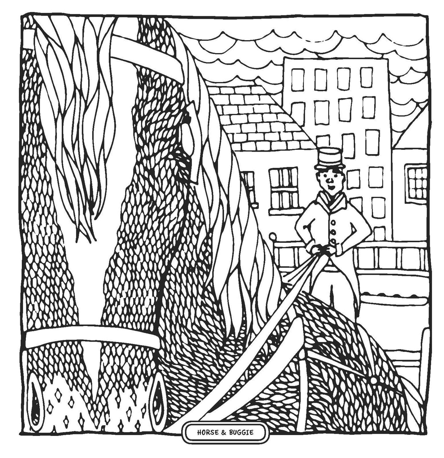 Enchanting Charleston Adult Coloring Discoveries