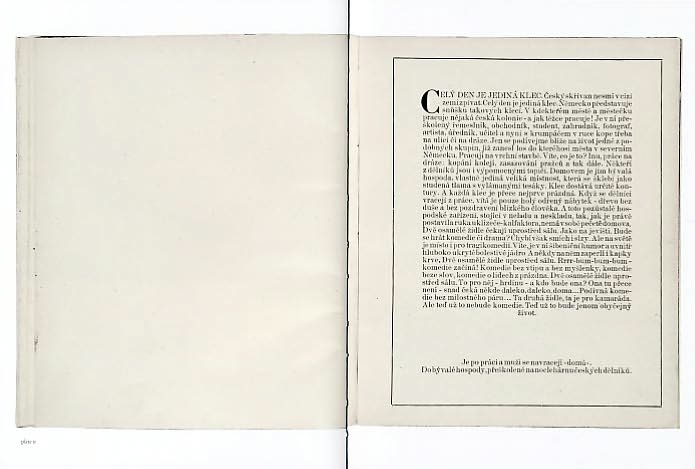 Zdenek Tmej: The Alphabet of Spiritual Emptiness