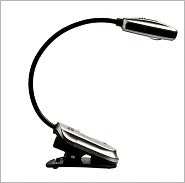 Mighty Bright Silver MiniFlex L.E.D. Book Light