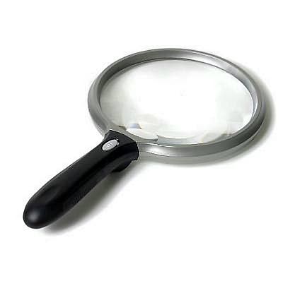 Lighted 5 Inch Round Magnifier