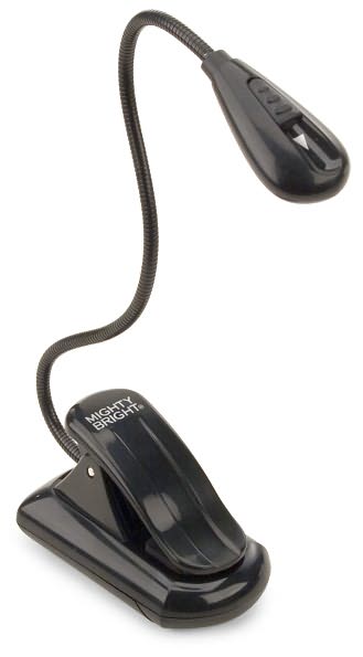 Mighty Bright Black Xtraflex LED Booklight
