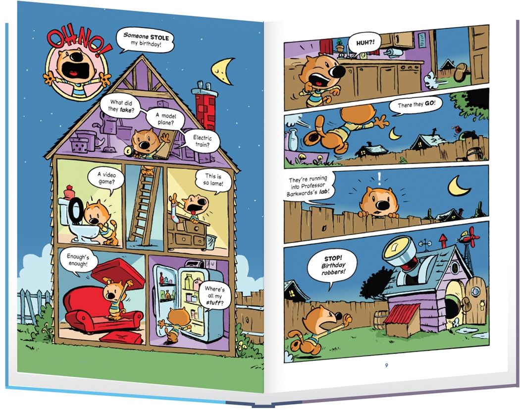 Otto's Backwards Day: Toon Books Level 3
