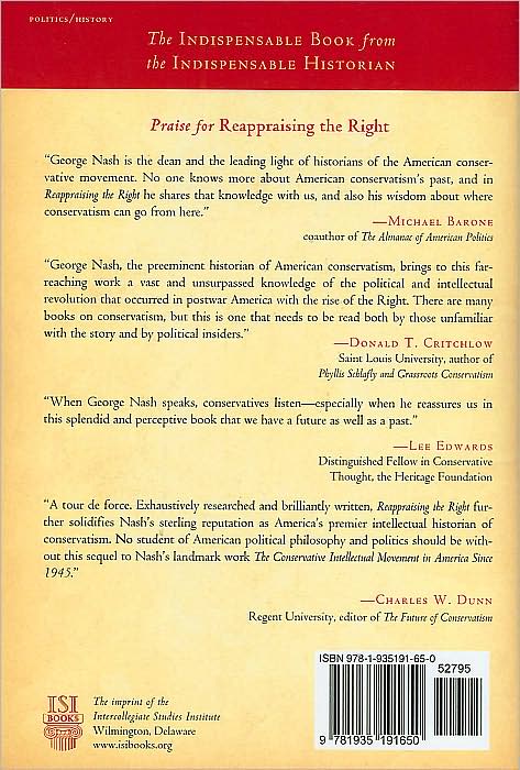 Reappraising the Right: The Past & Future of American Conservatism