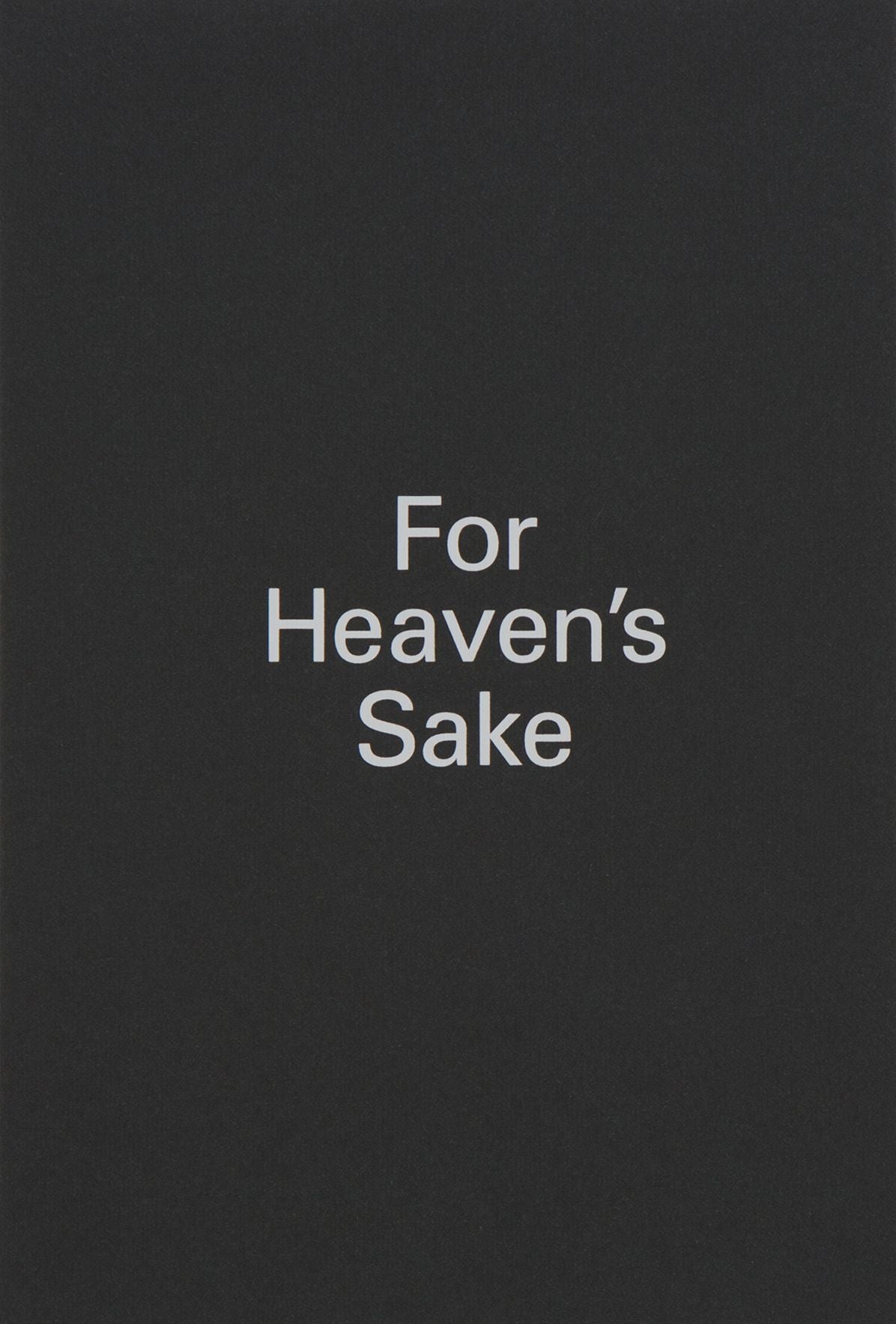 Damien Hirst: For Heaven's Sake