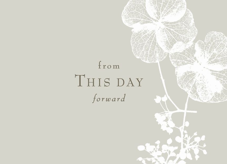 Guest Book: From This Day Forward