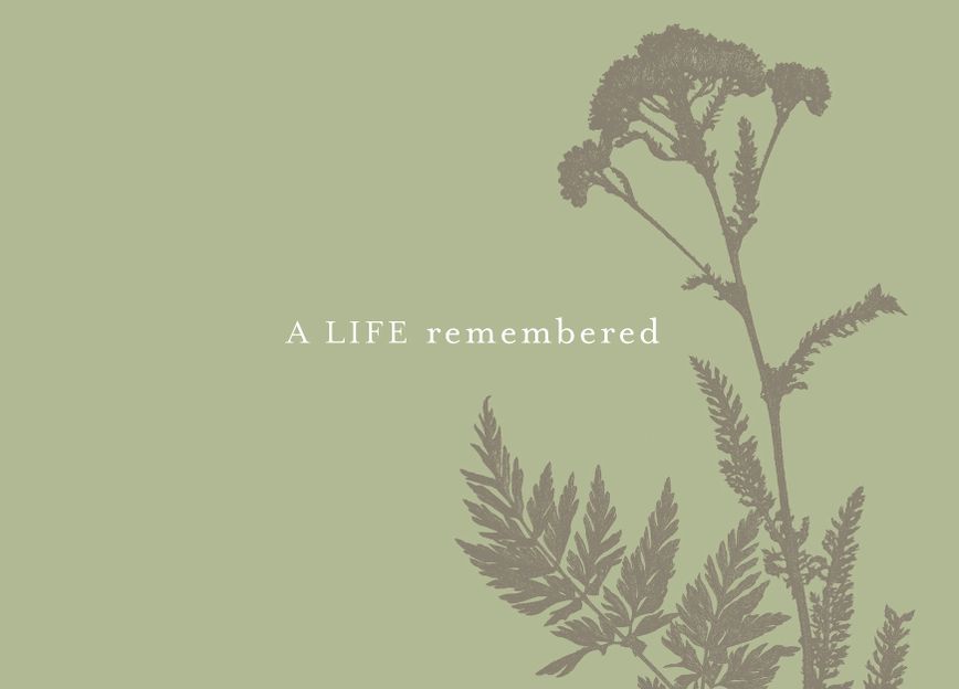 Guest Book: A Life Remembered