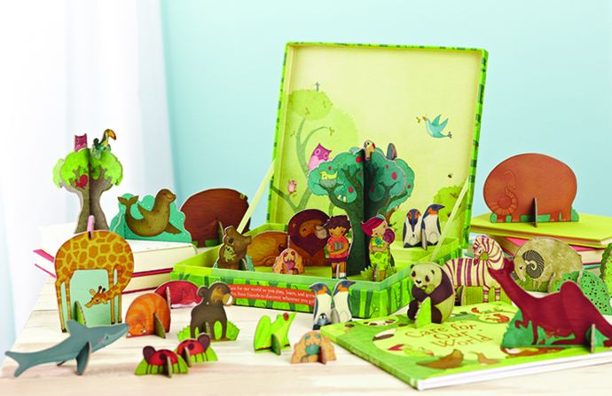Care for Our World Play Set [With Punch-Out(s) and Hardcover Book(s)]