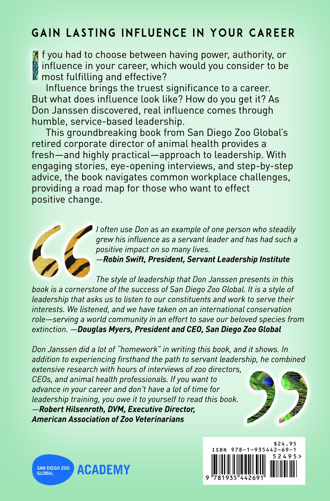 Upside-Down Leadership: A Zoo Veterinarian's Journey to Becoming a Servant Leader