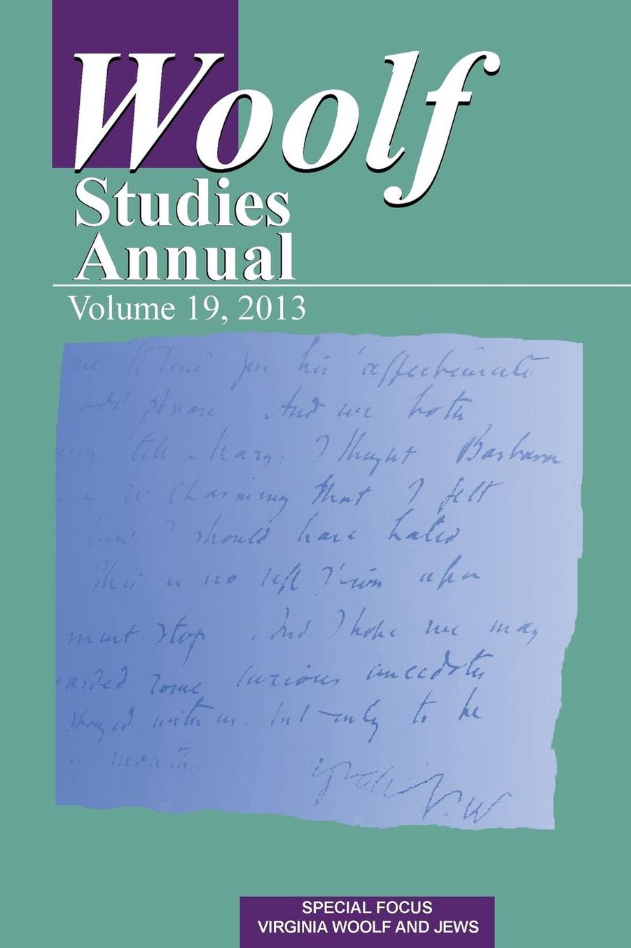 Woolf Studies Annual Vol 19